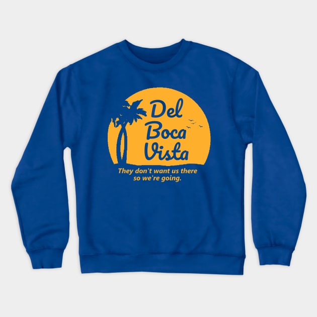 Seinfeld Del Boca Vista Retirement Community Crewneck Sweatshirt by Bigfinz